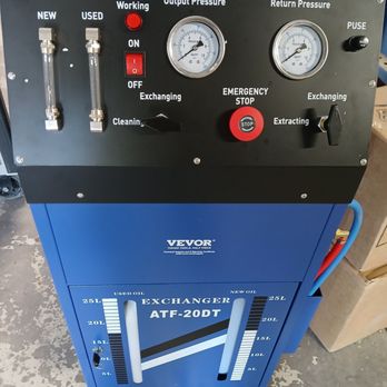 Master Auto Repair  - the best transmission FLUSH machine - Auto Repair Near Me - Winter Haven, Florida
