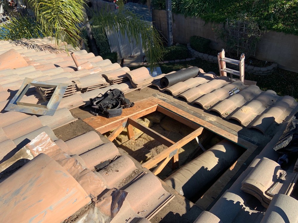 Slide of Valley Roofing