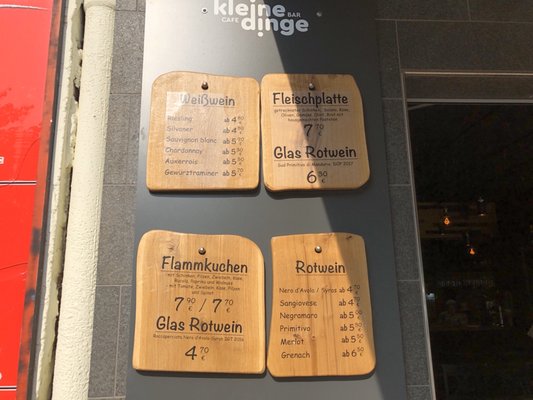 Menu photo 2 Cafe Kleine Dinge Berlin, BE