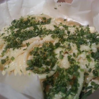 Crazy Crab - Garlic noodles...no biggie - Cajun/Creole Near Me - Streamwood, Illinois