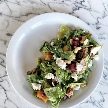 2145 Eats - Warm spinach + duck salad - Pizza Near Me - Costa Mesa, California 2145 Eats - Warm spinach + duck salad - Pizza Near Me - Costa Mesa, California