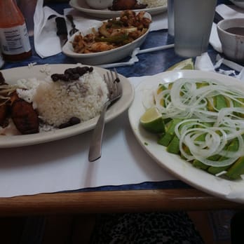 Latin Cafe - Rice and beans with salad yummy - Cuban Near Me - Miami Beach, Florida Latin Cafe - Rice and beans with salad yummy - Cuban Near Me - Miami Beach, Florida