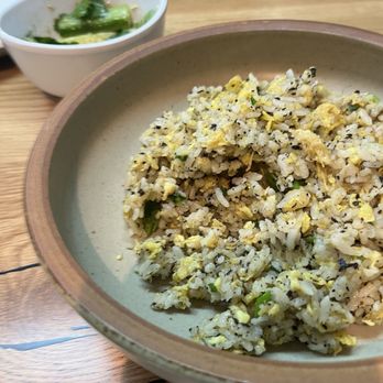 Ayan - Egg fried rice with Truffle oil, Persian Cucumbers from Grandma Lao lunch portion - Ramen Near Me - Redondo Beach, California Ayan - Egg fried rice with Truffle oil, Persian Cucumbers from Grandma Lao lunch portion - Ramen Near Me - Redondo Beach, California