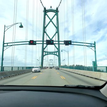 Lions Gate Bridge - Driving thru! - Landmarks & Historical Buildings Near Me - Vancouver, British Columbia