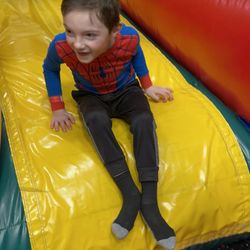 Super Jump Party Zone - Birthday boy having a blast