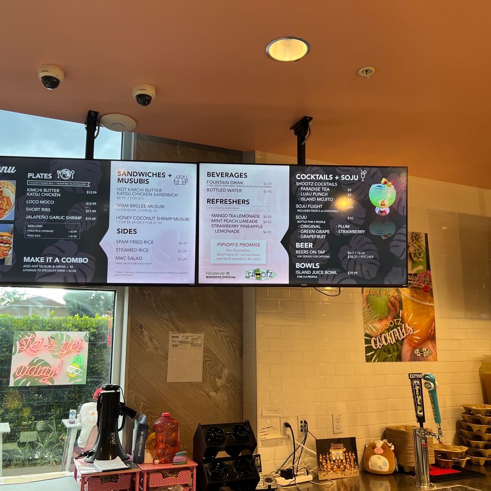 Shootz - Menu - Hawaiian Near Me - Stanton, California Shootz - Menu - Hawaiian Near Me - Stanton, California
