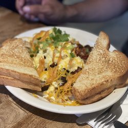Jacks N Joe - Loaded hash brown plate