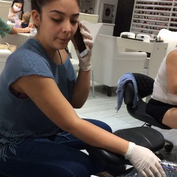 Chic Nails & Spa - On the phone, again, with her new customer. - Nail Salons Near Me - Little Rock, Arkansas Chic Nails & Spa - On the phone, again, with her new customer. - Nail Salons Near Me - Little Rock, Arkansas