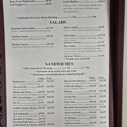 Konteka Black Bear Resort - The Konteka Restaurant menu as of Summer 2025 Page: 3