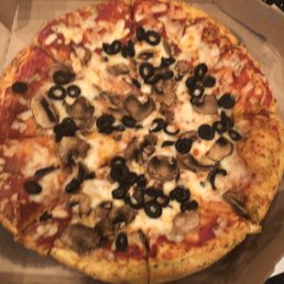 Cold ass, extremely late pizza Cold ass, extremely late pizza