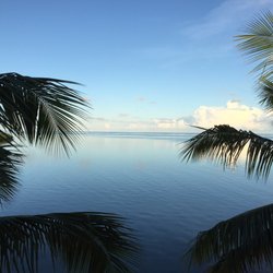 Lime Tree Bay Resort - View from balcony early morning
