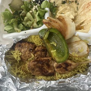 Falafel N More - Chicken kabob - Food Trucks Near Me - Austin, Texas