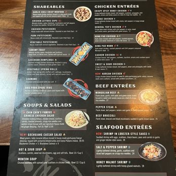 Chin Chin - Menu - Chinese Near Me - Studio City, California Chin Chin - Menu - Chinese Near Me - Studio City, California