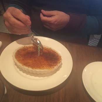 Bar Frites - Creme brûlée to die for - French Near Me - Greenvale, New York
