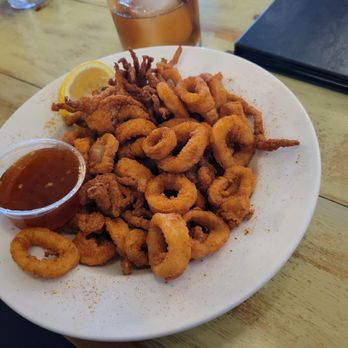 The Blind Pelican - Calamari - Seafood Near Me - Holly Springs, North Carolina The Blind Pelican - Calamari - Seafood Near Me - Holly Springs, North Carolina