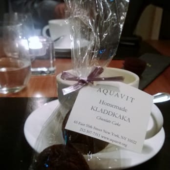 Aquavit - Thank you for a lovely dinner Aquavit! - Scandinavian Near Me - New York, New York