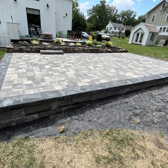JMW Construction - Completed patio - Landscaping Near Me