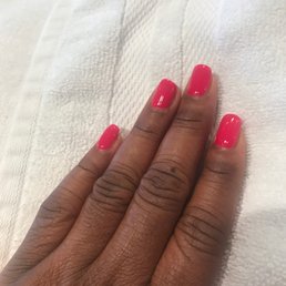 Manicure & Polish on my real nails Manicure & Polish on my real nails