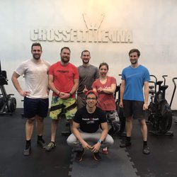 Crossfitvienna - A picture after class (class was double this. Great class, fun programming!