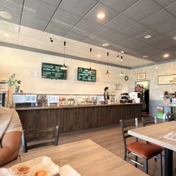 Inside but no seating for customers yet