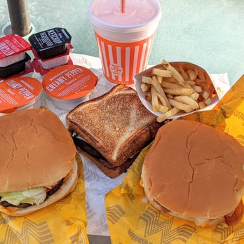 Whataburger - Bacon Cheeseburgers, Patty Melt, Fries, Strawberry Shake | Instagram: @telephonesmoothie - Fast Food Near Me - Tucson, Arizona