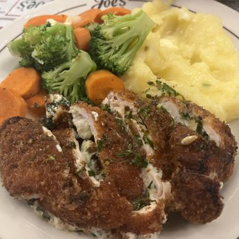 Joe's Cafe - Wednesday special-stuffed chicken breast. Very good. - American Near Me - Santa Barbara, California Joe's Cafe - Wednesday special-stuffed chicken breast. Very good. - American Near Me - Santa Barbara, California