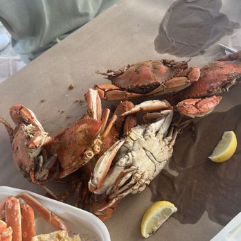 On The Bay Seafood - 1/2 dozen medium crabs - Seafood Near Me - Ocean City, Maryland