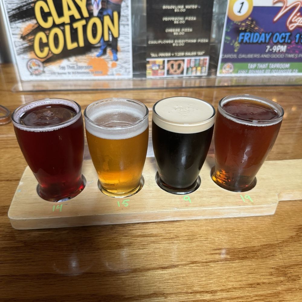 Tap That - Flights available - Beer, Wine & Spirits Near Me - Oceanside, California Tap That - Flights available - Beer, Wine & Spirits Near Me - Oceanside, California