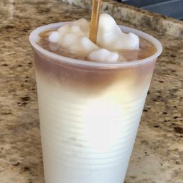 Piña Colada with Myers Floater - Latitudes Piña Colada with Myers Floater - Latitudes