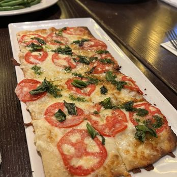 Hard Rock Cafe - Margherita Flatbread - American Near Me - Hollywood, Florida Hard Rock Cafe - Margherita Flatbread - American Near Me - Hollywood, Florida