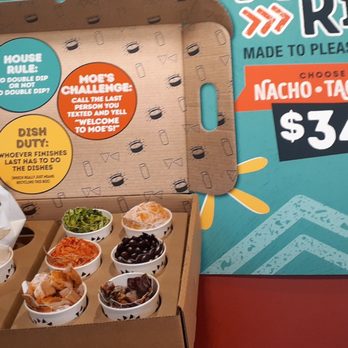 Moe's Southwest Grill - a box of food - Mexican Near Me - Aiken, South Carolina