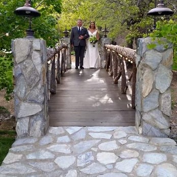 The Guest Ranch at Pacific Crest - They have the most adorably romantic little bridge to the ceremony site - Wedding Planning Near Me - Wrightwood, California The Guest Ranch at Pacific Crest - They have the most adorably romantic little bridge to the ceremony site - Wedding Planning Near Me - Wrightwood, California