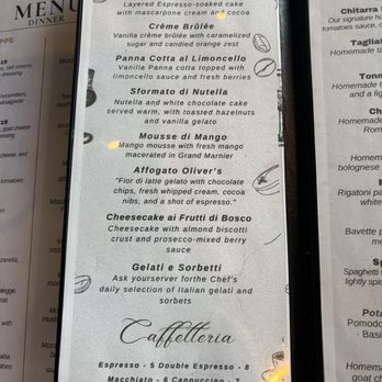 Oliver's Trattoria - Italian Near Me - Irvine, California