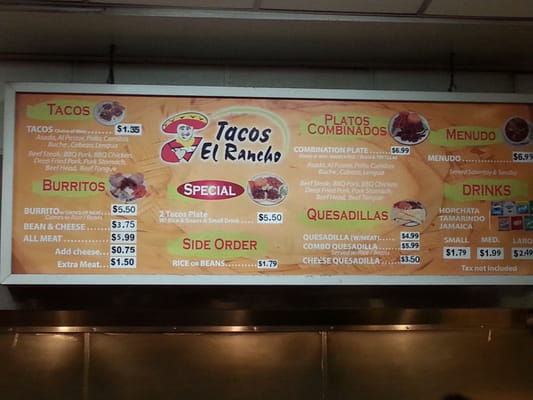 Menu photo 4 Tacos El Rancho Norco, CA Menu photo 4 Tacos El Rancho Norco, CA