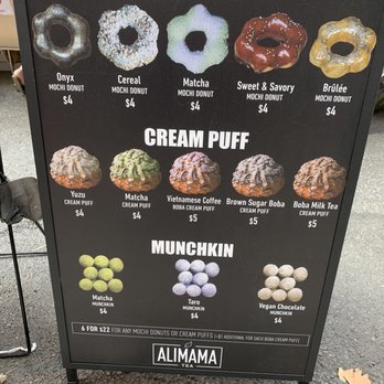 AlimamaTea - Cream Puffs - Desserts Near Me - New York, New York