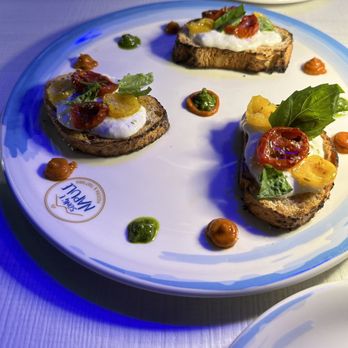 Song E Napule - Tre Bruschette (with only vegetarian combo x3) - Italian Near Me - New York, New York Song E Napule - Tre Bruschette (with only vegetarian combo x3) - Italian Near Me - New York, New York