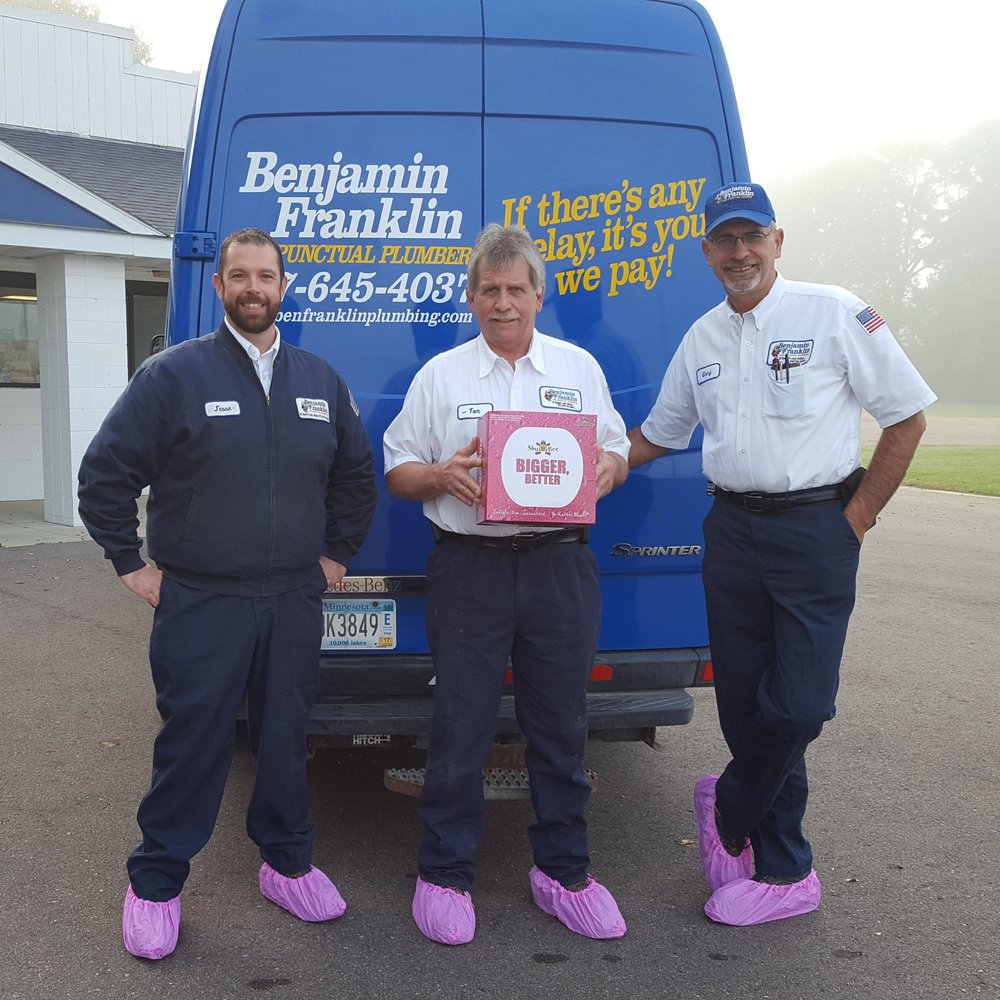 Slide of Benjamin Franklin Plumbing