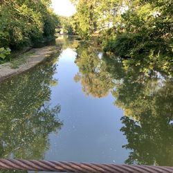 Riley Park - Delphi - View west from the suspension bridge
