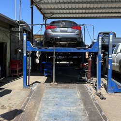 Bob's Muffler - Infiniti Q50 with custom exhaust done by Bob's mufflers.