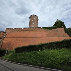 Bulwary Wiślane - Castle wall