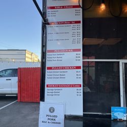 Drive Thru BBQ Soul Food Catering & Events - Menu