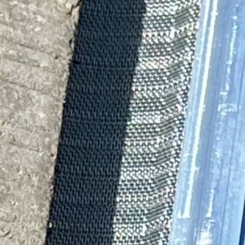 Five Star Window & Gutter Cleaning - Close up of stainless steel mesh gutter guard - Window Washing Near Me - Modesto, California