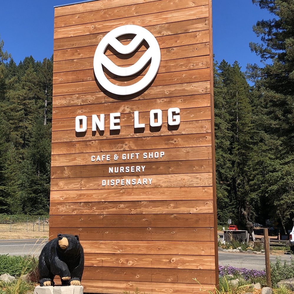 One Log House - Signage - Coffee & Tea Near Me - Garberville, California One Log House - Signage - Coffee & Tea Near Me - Garberville, California