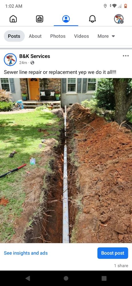 Slide of B&K Services