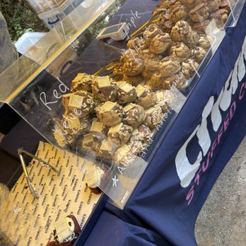 Stockbridge Market - Stuffed cookies, didn't try them though. - Farmers Market Near Me - Edinburgh, EDH Stockbridge Market - Stuffed cookies, didn't try them though. - Farmers Market Near Me - Edinburgh, EDH