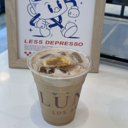 Banana dream latte Banana dream latte