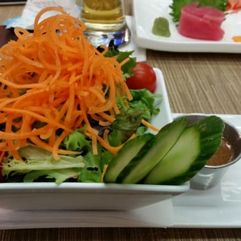 Wicker Park Sushi - Nice big side salad - Sushi Bars Near Me - Chicago, Illinois