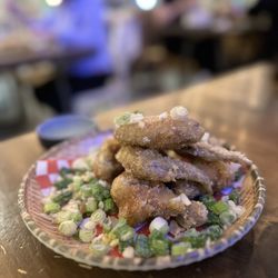 Garlic wings
