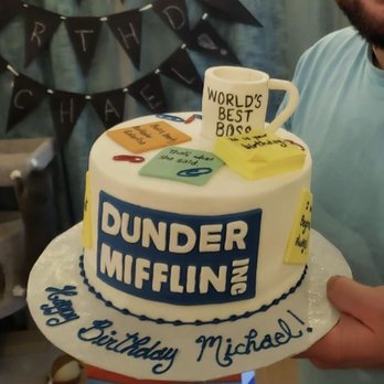 Walnut Street Bakery - The Office cake - Bakeries Near Me - Seneca, South Carolina