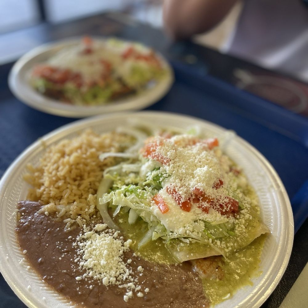 Don Jose's - #2 Combination 1 Beef Tostada and 1 Cheese Enchilada Plate. - Mexican Near Me - Sun City, Arizona Don Jose's - #2 Combination 1 Beef Tostada and 1 Cheese Enchilada Plate. - Mexican Near Me - Sun City, Arizona